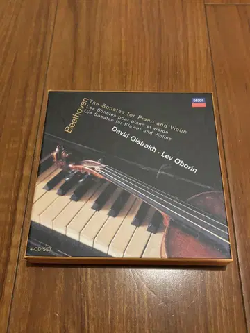 베토벤: 피아노와 바이올린 소나타 4CD 세트