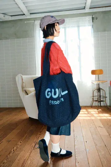 Common gull products 빙글빙글 털실 가방