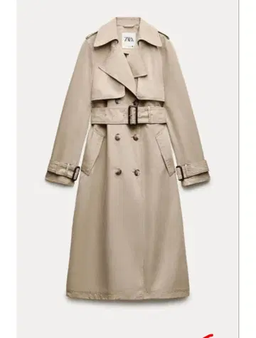 ZARA 2024 벨트 트렌치코트