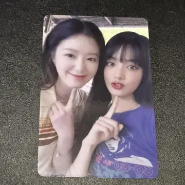 i-dle 아이들 회장 한정판 CD 혜택 트레이딩 카드 유닛 민니 슈화