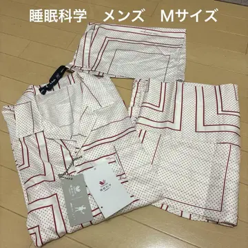 새상품 민트 디자인 콜라보 긴팔 파자마 와코루 수면과학 남성용 M 사이즈