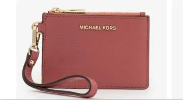 MICHAEL KORS 패스 케이스 살몬 핑크