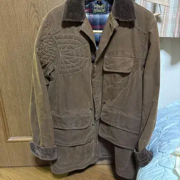 브라운 캐주얼 자켓