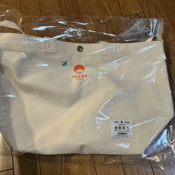 BEAMS 쿠라시키 캔버스 숄더 토트백 일본제