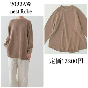 2023 네스트로브 코튼 와플 긴팔 풀오버 nest Robe