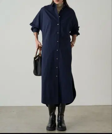 라운지 드레스 셔츠 원피스