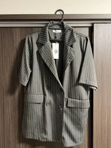 스트라이프 자켓