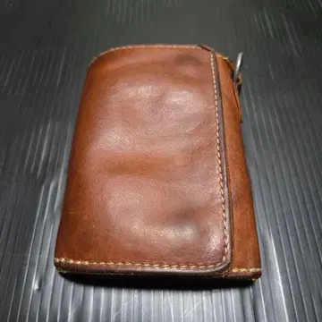 미스터 올리브 3단 폴더형 지갑 브라운