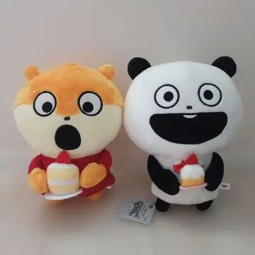 모후굿토 파와아푸푸 봉제 인형 팬더의 섭취 칼로리 아기쥐의 섭취 칼로리