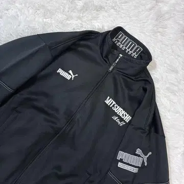 레어 90s PUMA 트랙 자켓 히트 유니온 빈티지 자수 로고