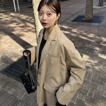 mideal spring tweed over jacket