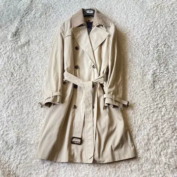 새상품급 브룩스브라더스 라이너 세트 트렌치코트 벨트 포함 캐시미어 혼방