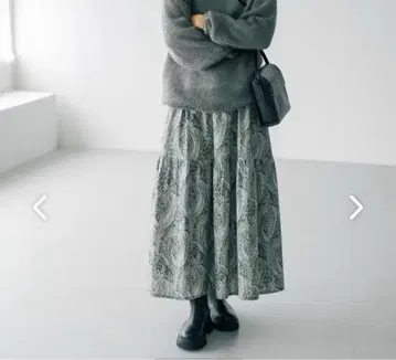 북유럽 생활 잡화점 리버티 프린트 캉캉 스커트