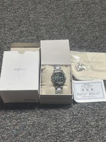 SEIKO 크로노그래프 SND411P 남성용