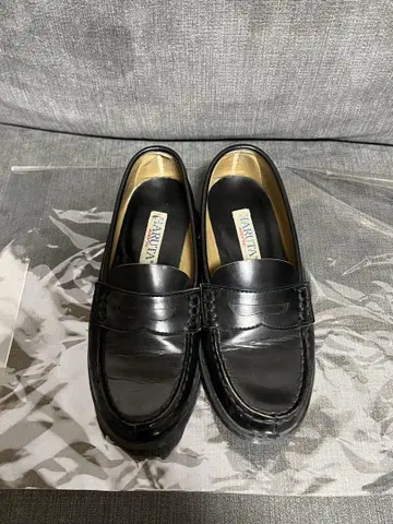HARUTA 블랙 로퍼