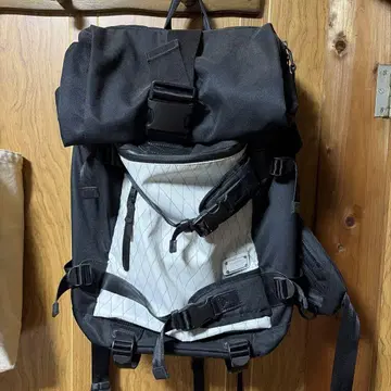 다기능 롤탑 백팩 블랙