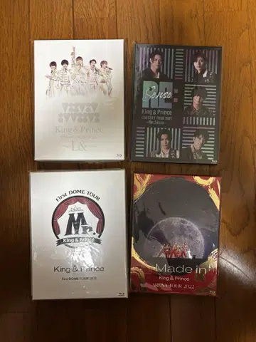 King & Prince LIVE Blu-ray 세트