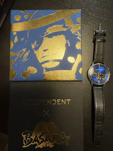 INDEPENDENT x 전국BASARA 손목시계 다테 마사무네