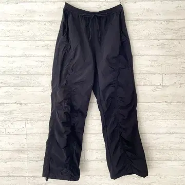 자라 ZARA 파라슈트 팬츠 [ XS ] 드로스트 셔링 얇은 소재