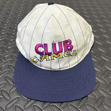 CLUB CAMEL 스트라이프 야구 모자