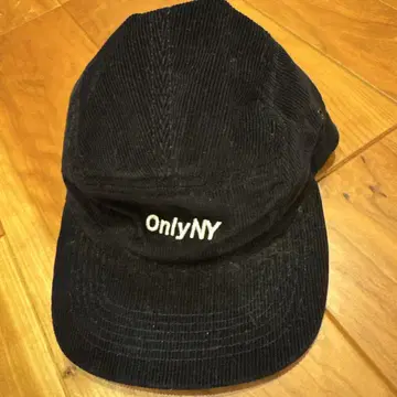OnlyNY 코듀로이 캡 블랙