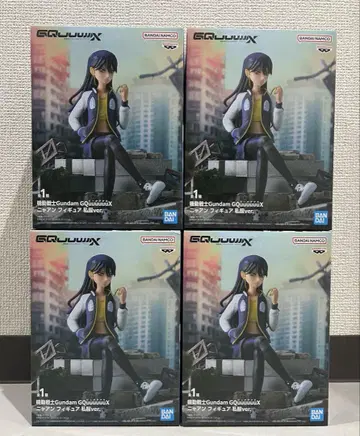 기동전사 Gundam GQuuuuuuX 냐앙 피규어 사복ver 4개