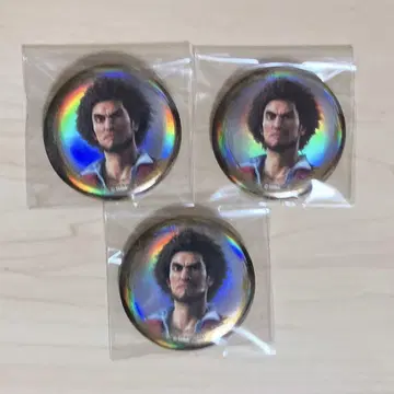 용과 같이 카스가 이치반 메탈 캔뱃지 캔뱃지