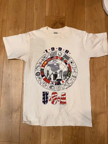 1996년 USA 국기 디자인 T셔츠