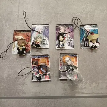 [레어] BLEACH 블리치 마스코트 호정 13대 편 6개 세트