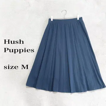 Hush Puppies 플레어 스커트 M 사이즈 다크 블루