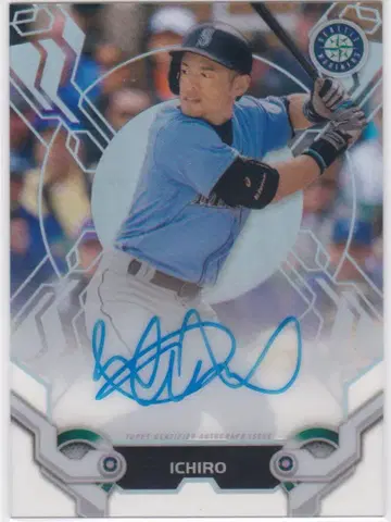 이치로 2019 TOPPS HIGH TEK BASEBALL 친필 사인