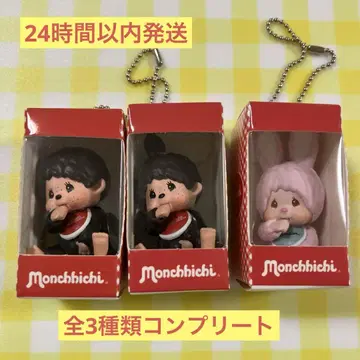 몽치치 앉은 패키지 피규어 전 3종 컴플리트