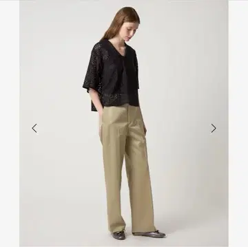 [steven alan] 코튼 치노 트라우저 베이지