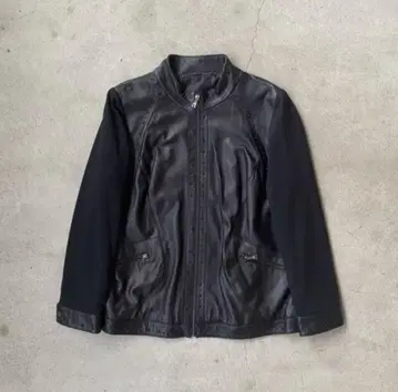 중고 인조 가죽 재킷