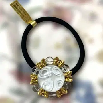 체코 유리 유리 머리끈