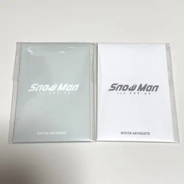 SnowMan 미야타테 료타 POPUP 포토 카드 AB 세트