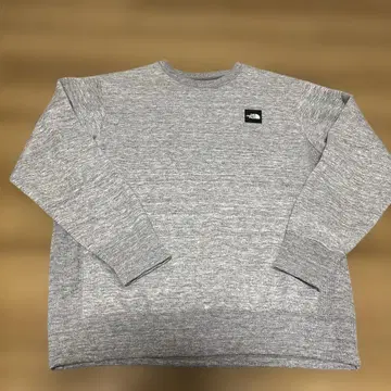 THE NORTH FACE 그레이 트레이닝복 맨투맨 M