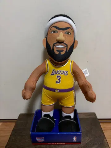NBA 앤서니 데이비스 봉제 인형 로스앤젤레스 레이커스