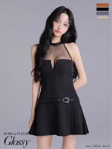 새상품 [ Glossy ] 글로시 드레스 S 사이즈 4153