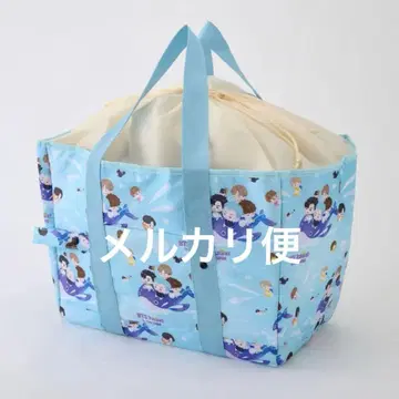 시마무라 BTS Island 인더섬 캐릭터 쇼핑백