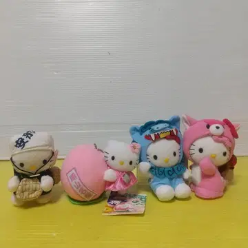 지역 한정 키티 마스코트 세트