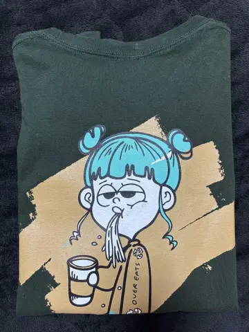overprint ZEROZEROHERO 콜라보 롱T
