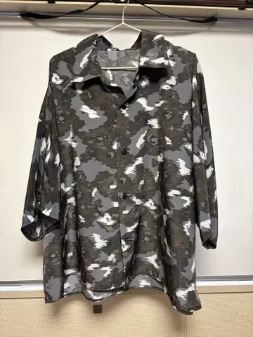 hare 플라워 돌먼 빅 셔츠