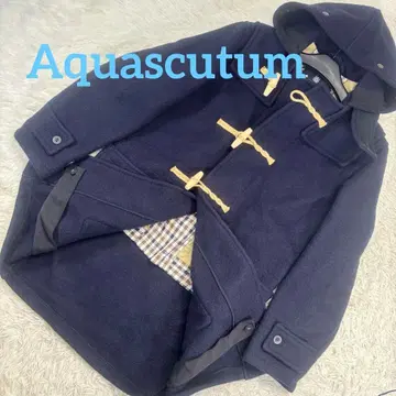 [ 새상품급 ] 아쿠아 스큐텀 글로버올 별주 더플 코트 S