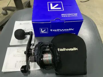 테일워크 세이렌스 100HG-PH/L 베이트 낚시릴 블랙