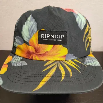 [즉시 품절 모델!] RIPNDIP 플로럴 캡 스트릿 스타일