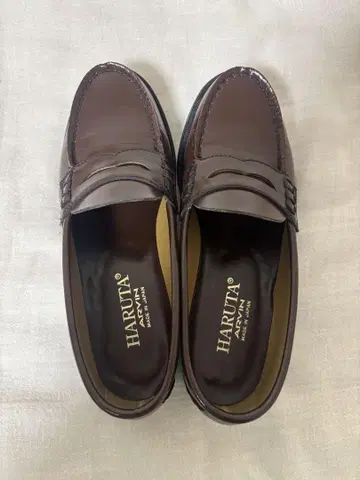 HARUTA 로퍼 24EE 브라운