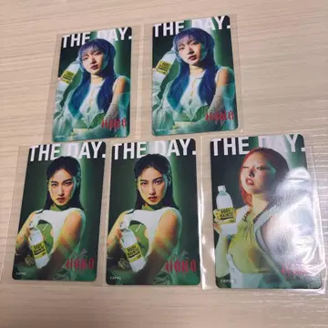 HANA 바디멘테 트레이딩 카드 5장 세트