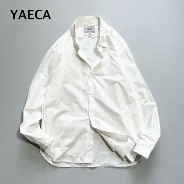 야에카 쉐도우 스트라이프 코튼 컴포트 셔츠