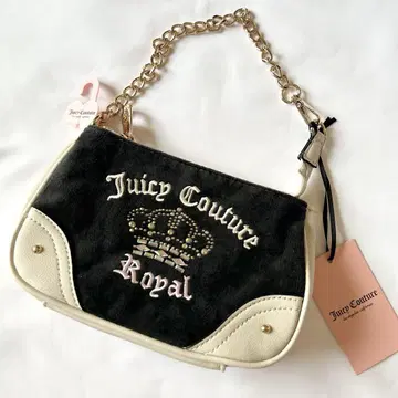 Juicy Couture 쥬시 꾸뛰르 크라운 로고 미니 핸드백